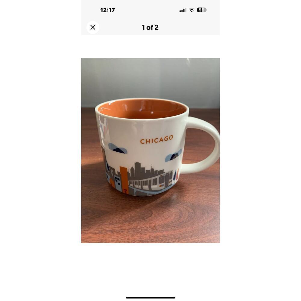 Starbucks‎ Chicago you are here collectors coffee mug